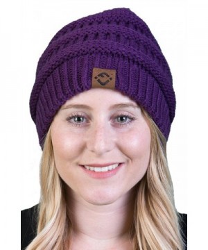 F1 6020a 40 Solid Color Beanie Purple