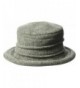 Scala Wool Cloche Hat by Dorfman Pacific-Grey - C6119XDTZ9T