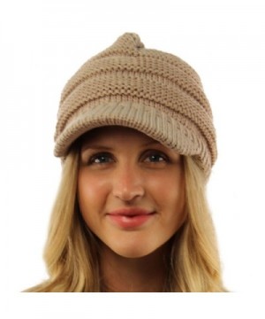 Unisex Winter Chunky Stretch Hat