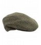 Mucros Weaver Trinity Tweed Flat Cap-Green Herringbone - C312O4YQ2ST