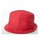 Sparkle Glitter Fedora Hat Society in Women's Fedoras