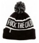 Ktag Clothing Fuck The Cold Beanie by (More Options) - New Black - C0187IC4DKR