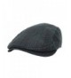 Pattern Driver Hunting Newsboy Charcoal in Men's Newsboy Caps