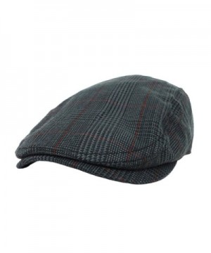 Pattern Driver Hunting Newsboy Charcoal in Men's Newsboy Caps