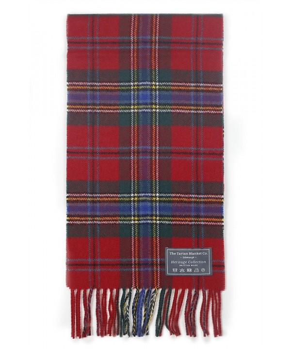 The Tartan Blanket Co. Scottish Lambswool Scarf Maclean of Duart Tartan - CN12E187OEX