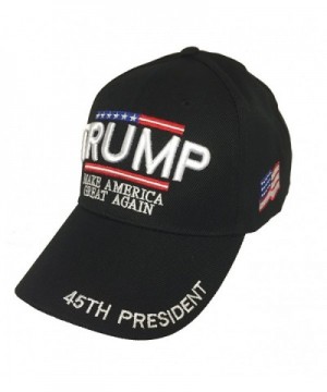 W4W Embroidery American President Embroidered in Men's Baseball Caps