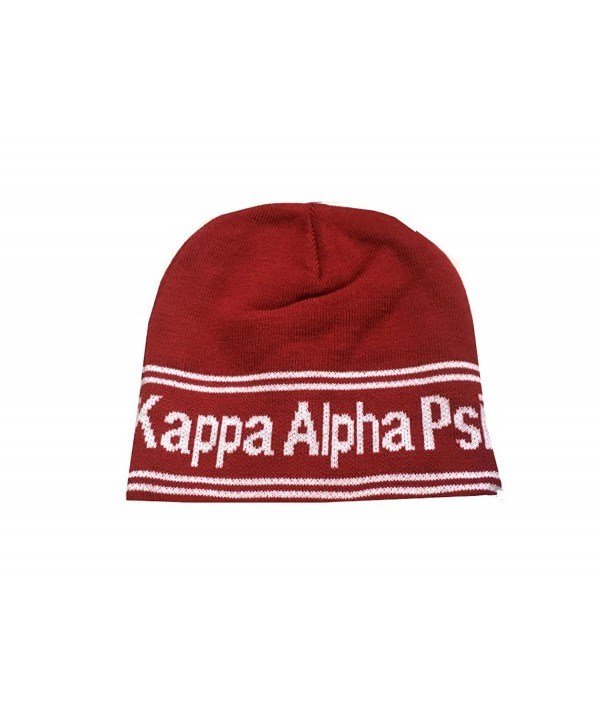 Kappa Alpha Psi Fraternity Greek Letter Beanie Cap Hat - CP12O1PTOPK