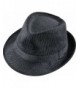 Henschel Men's Fedora - Black - CX11H4IMWZ9