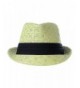 NYFASHION101 Womens Paper Fedora X Large