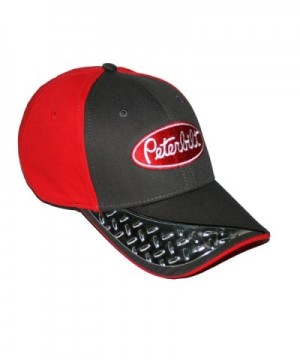 Peterbilt Motors Diamond Plated Embroidered Bill Cap - C512NUDZ4V7