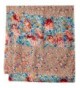 Womens Floral Lightweight Square Scarf