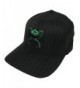 HOOey Brand Hammer Pin Pinstripe Black/Green Flexfit Hat - L/XL - CV1895ULOY7