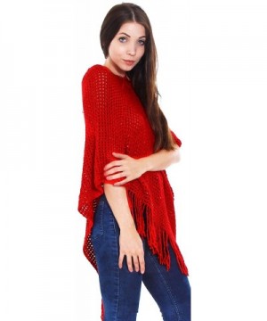 AshopZ Womens Tassel Sweater Sequins