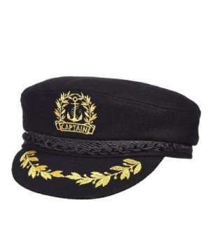 Aegean Mens Captain Admiral Black