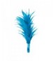 Fancy Feather Fascinator Turquoise OSFM in  Women's Headbands in  Women's Hats & Caps