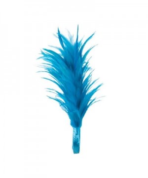 Fancy Feather Fascinator Turquoise OSFM in  Women's Headbands in  Women's Hats & Caps