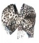 Silver Fever Pashmina-Leopard Animal Print Shawl- Stylish Soft Scarf Wrap - Ivory/Cocoa - C4118IR1LZR