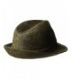 Henschel Mens Fedora Distressed XLarge