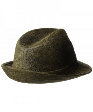 Henschel Mens Fedora Distressed XLarge