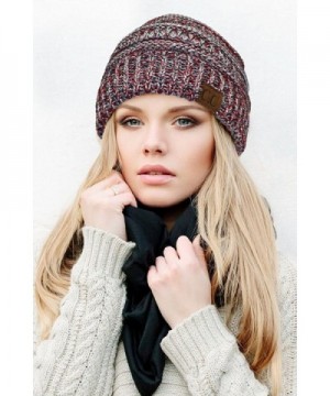 ScarvesMe Americana Metallic Ribbed Beanie in Women's Skullies & Beanies