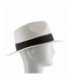 Ultrafino Trilby Straw Fedora Panama in Men's Fedoras