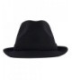 Classic Manhattan Structured Gangster Trilby in Men's Fedoras