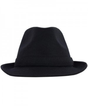 Classic Manhattan Structured Gangster Trilby in Men's Fedoras