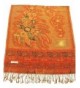 Deosai Design High Quality 2 Ply Reversible Pashmina Shawl Scarf Pashminas Shawls - Red - CL125PMLV1B