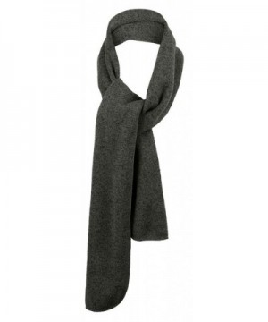 Port Authority Heathered Knit Scarf - Black Heather/Charcoal - CI110M5MVTX