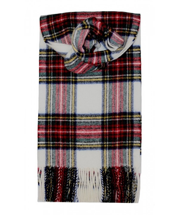 Stewart (Dress) Tartan Lambswool Scarf - CJ115TIMGEN