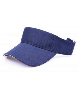 RufNTop Mesh Visor Sport Headband Athletic Sportswear Runing & Outdoor Activities for Unisex Cap - Navy - CT18585KQQI