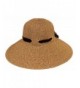 Ladies Brown Hat Through Eyelets