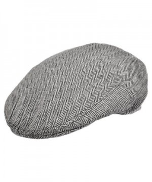 Jaxon Herringbone Ivy Cap - Grey - C01147VUDQB