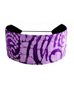 Lavender and Lilac Swirls Batik- Stunning Purple Headband By Bargain Headbands - CC114CMCBJH