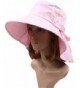 Ls Lady Womens Summer Flap Cover Reversible Cap Anti-UV UPF 50+ Sun Shade Foldable Wide BrimHat - Pink - C718C5ESNZD