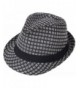 Summer Beach Straw Fedora Solid