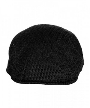 NYFASHION101 Unisex Weaved Newsboy Black