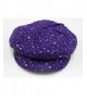 Glitter Newsboy Purple more same