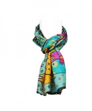 Wrapables Vibrant 100 Silk Scarf