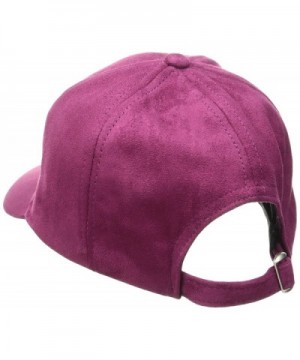 RAMPAGE Womens Micro Suede Baseball Raspberry