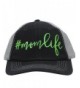 Glitter Foil Green momlife MomLife Mom Life Trucker Style baseball Cap Hat Rocks any Outfit - CP17YXH7SO5