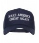 Make America Great Again Embroidered Mesh Cap - Navy - CQ12ENS0W13