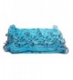 Womens Elegant Flower Shaped Blue in Fashion Scarves