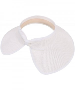 Simplicity Womens Summer Foldable 283_White in Women's Sun Hats
