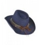 Gemvie Women Woven Cowboy National in Men's Cowboy Hats