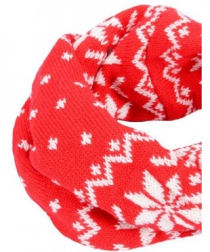 EUBUY Knitted Snowflake Scarves Toddler in Cold Weather Scarves & Wraps