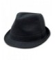 DECKY Melton Fedora Hat (BLACK- L / XL) - C01154YFHNJ