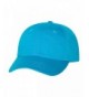 Classic Cotton Dad Hat Adjustable Plain Cap. Polo Style Low Profile -Unstructured - Neon Blue - C611WIGDZIZ