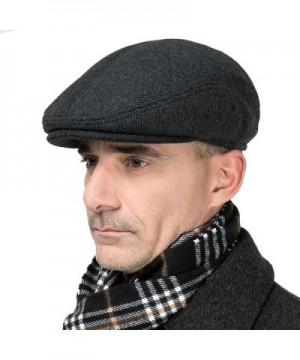 Surblue Fall Winter Peaked Earmuffs in Men's Newsboy Caps