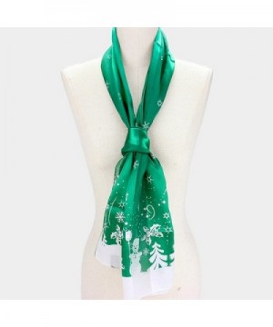 Christmas Holiday Silk Scarf Collection